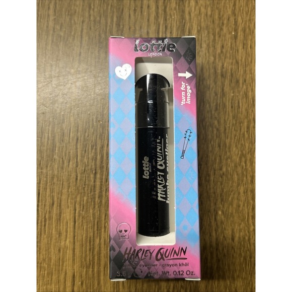 Other - Lottie London x Harley‎ Quinn Jumbo Creamy Crayon Eyeliner, Black